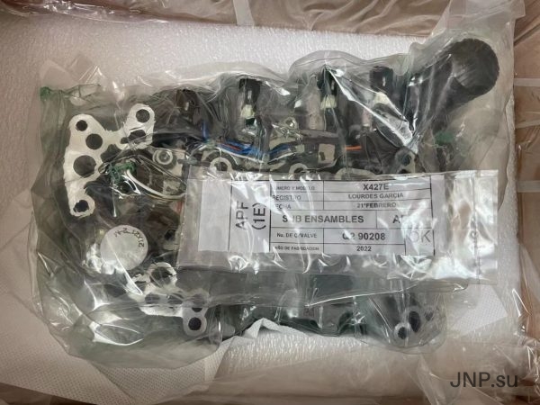 JF015 valve body with closed solenoids