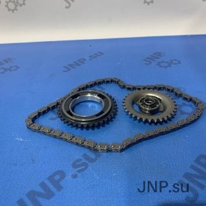 Oil pump drive chain with gears JF011E